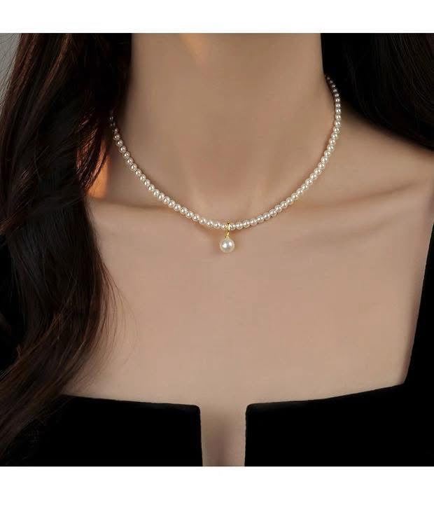 Mini pearl necklace 4–5mm
