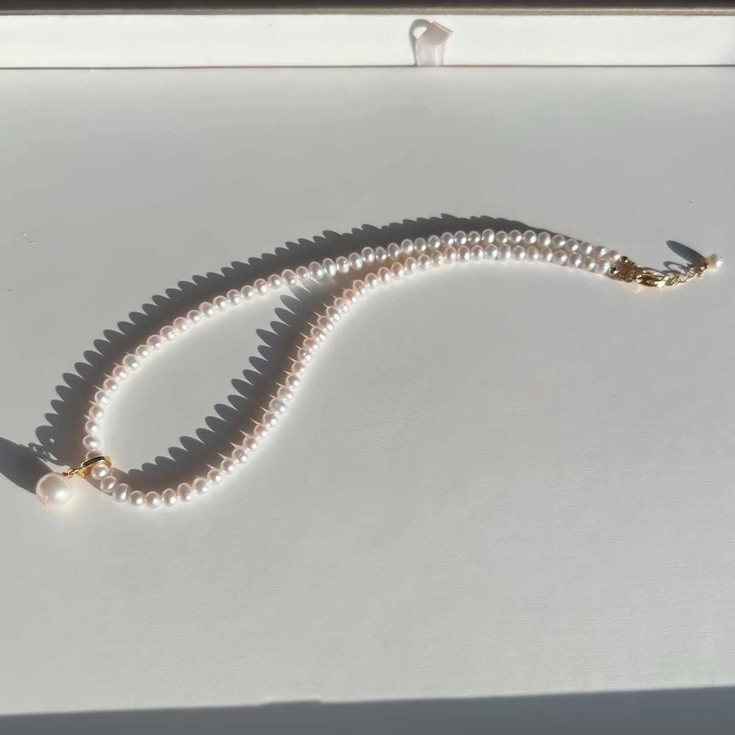 Mini pearl necklace 4–5mm